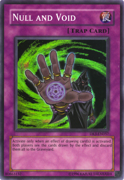 Null and Void [DR3-EN057] Super Rare | Good Games Adelaide SA