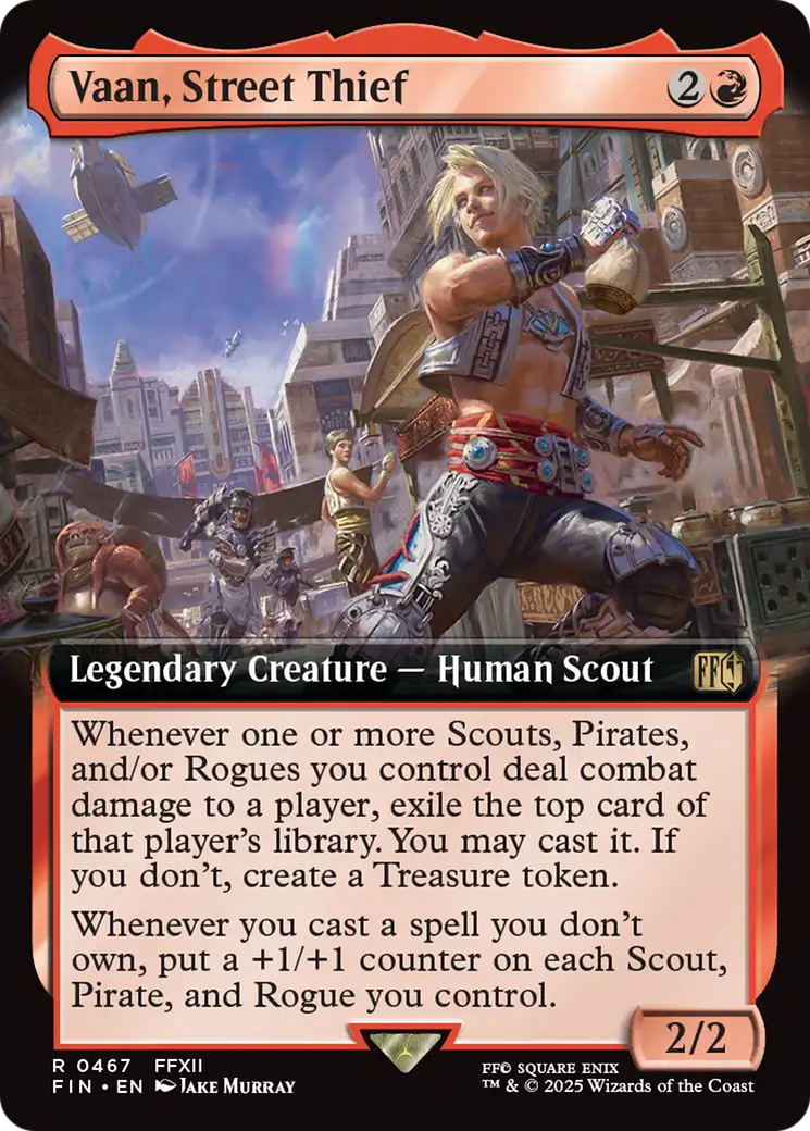 Vaan, Street Thief (Extended Art) [FINAL FANTASY] | Good Games Adelaide SA