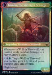 Tovolar, Dire Overlord // Tovolar, the Midnight Scourge [Innistrad: Midnight Hunt Prerelease Promos] | Good Games Adelaide SA