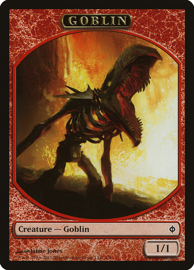 Goblin Token [New Phyrexia Tokens] | Good Games Adelaide SA