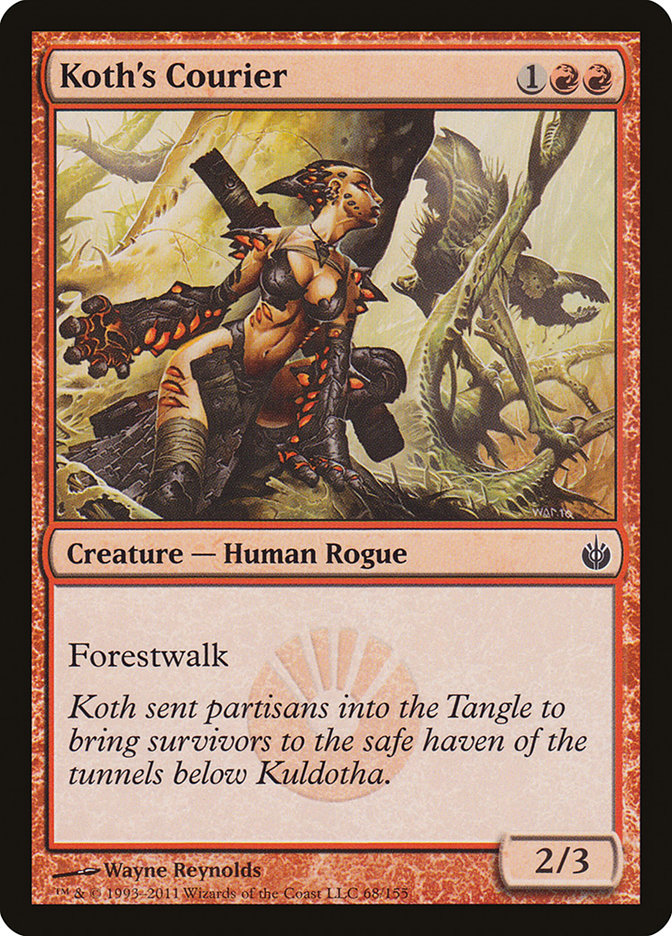 Koth's Courier 68 (Mirrodin Besieged)  | Good Games Adelaide SA