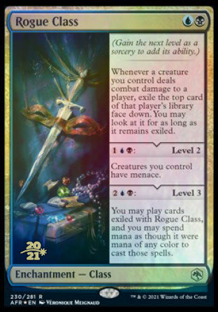 Rogue Class [Dungeons & Dragons: Adventures in the Forgotten Realms Prerelease Promos] | Good Games Adelaide SA