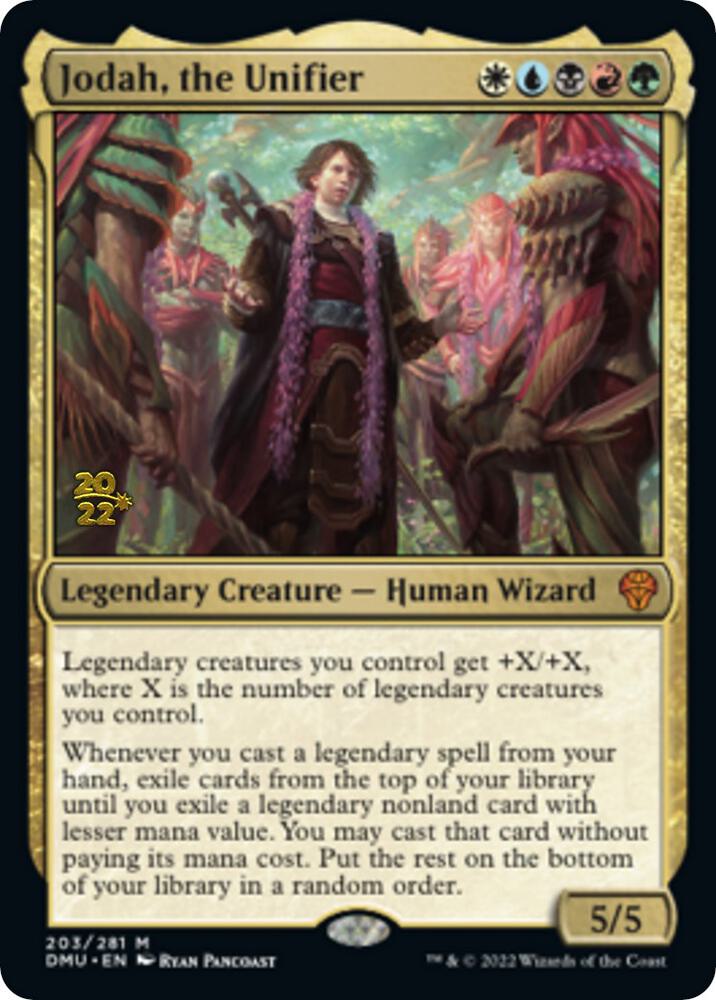 Jodah the Unifier 203 (Prerelease Cards)  - Foil | Good Games Adelaide SA