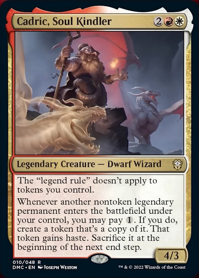 Cadric, Soul Kindler [Dominaria United Commander] | Good Games Adelaide SA