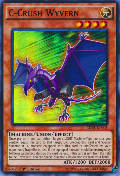 C-Crush Wyvern [SDKS-EN003] Super Rare | Good Games Adelaide SA