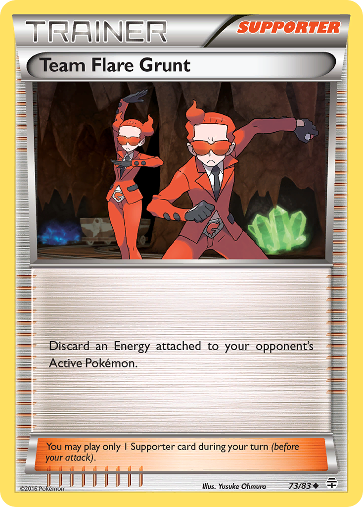 Team Flare Grunt (73/83) [XY: Generations] | Good Games Adelaide SA