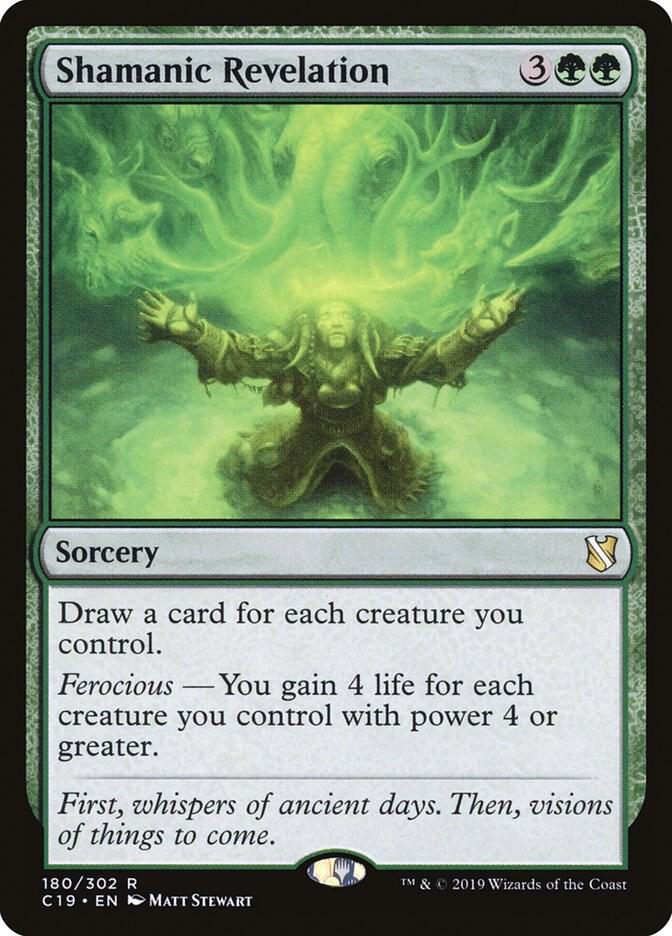 Shamanic Revelation 180 (Commander 2019)  | Good Games Adelaide SA