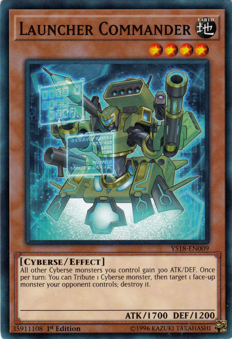 Launcher Commander [YS18-EN009] Common | Good Games Adelaide SA