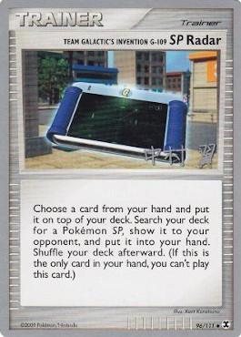 Team Galactic's Invention G-109 SP Radar (96/111) (Crowned Tiger - Tsubasa Nakamura) [World Championships 2009] | Good Games Adelaide SA