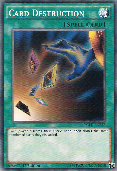 Card Destruction [YGLD-ENB27] Common | Good Games Adelaide SA