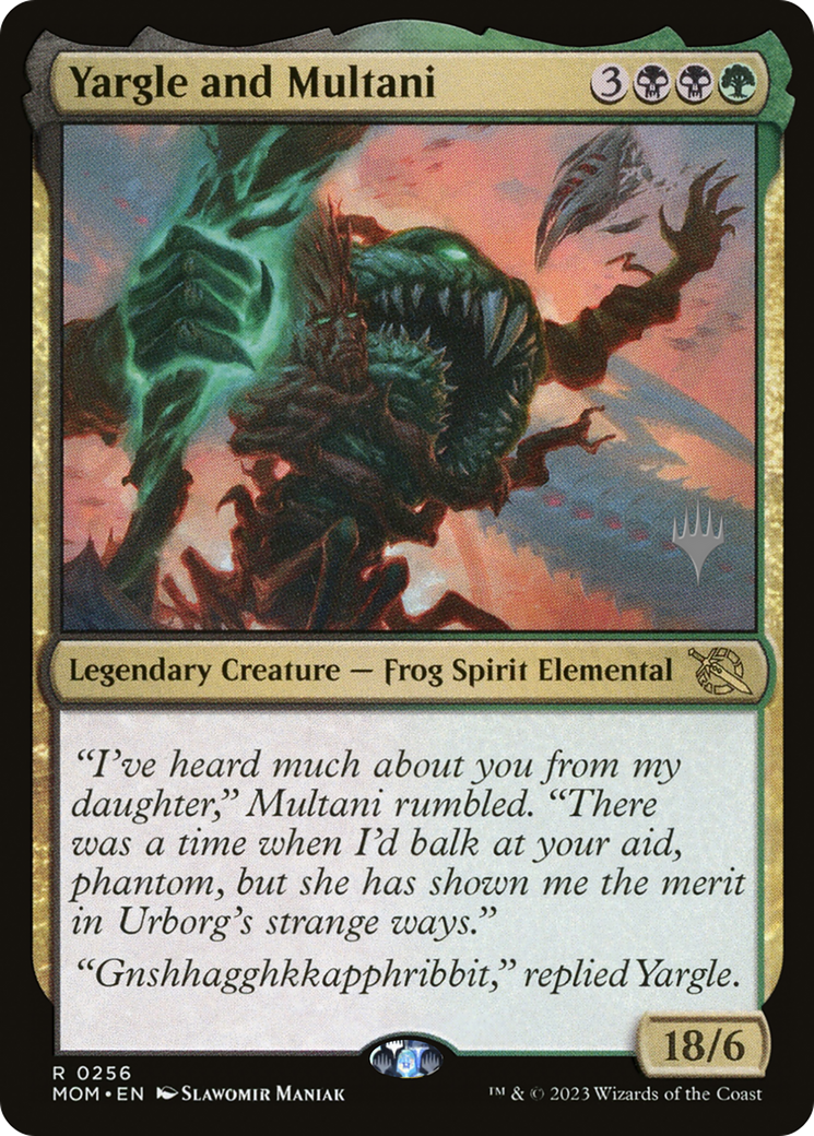 Yargle and Multani (Promo Pack) [March of the Machine Promos] | Good Games Adelaide SA
