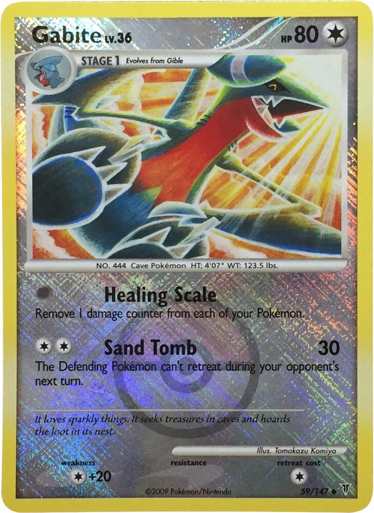 Gabite 59 147 Championship Promo 059/147 (League & Championship Cards)  - Reverse Holofoil | Good Games Adelaide SA