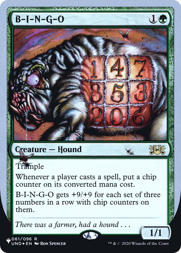 B I N G O 061/096 (The List Reprints)  - Foil | Good Games Adelaide SA