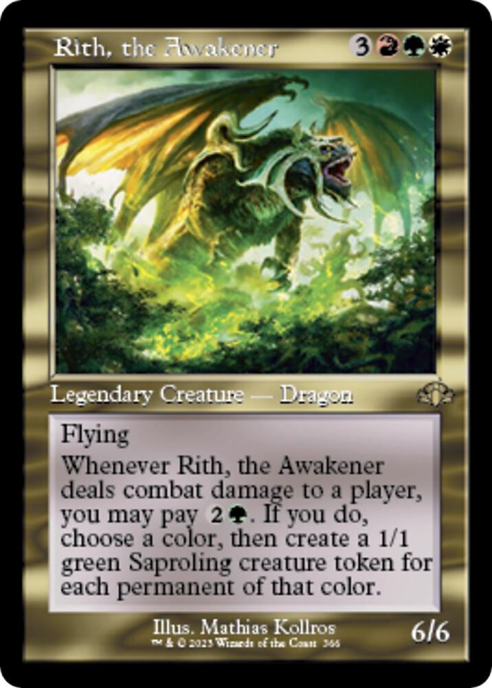 Rith, the Awakener 366 (Dominaria Remastered)  - Retro Foil | Good Games Adelaide SA