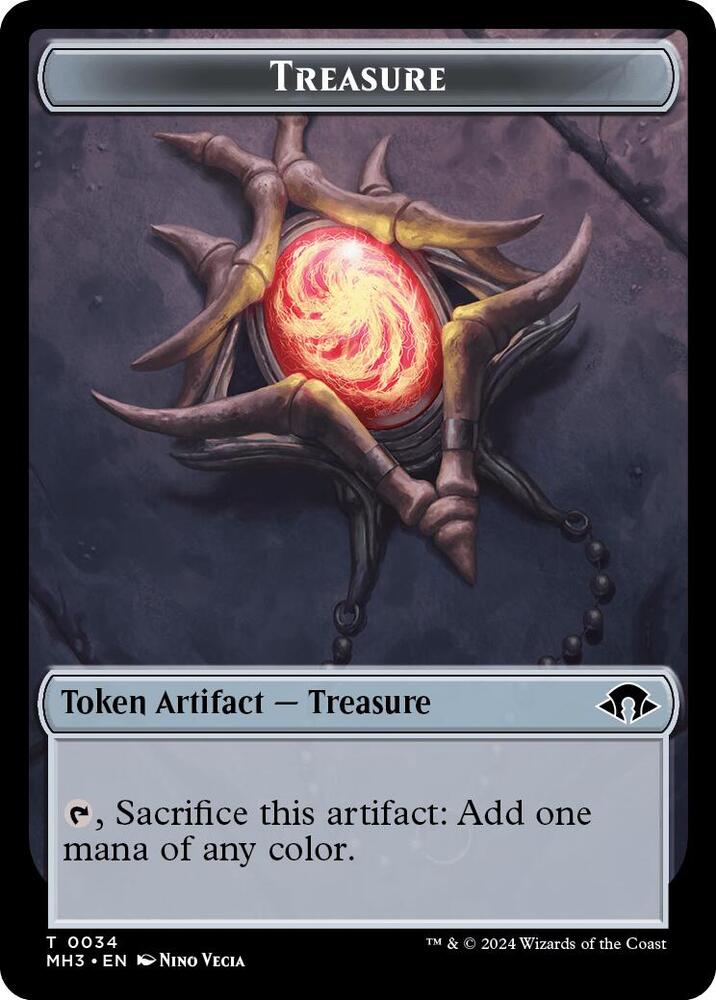 Treasure Token 34 (Modern Horizons 3)  | Good Games Adelaide SA