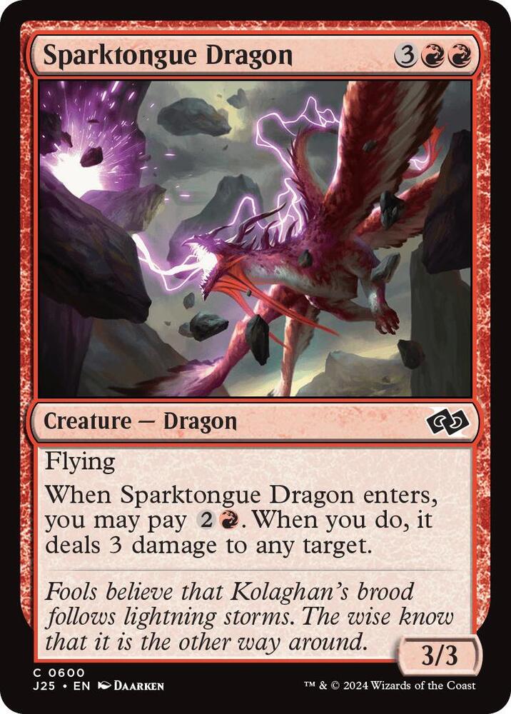 Sparktongue Dragon 600 (Foundations Jumpstart)  | Good Games Adelaide SA