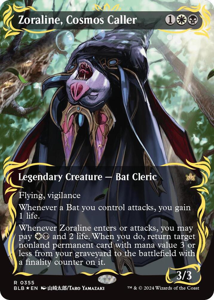 Zoraline, Cosmos Caller 355 (Bloomburrow)  - Foil | Good Games Adelaide SA