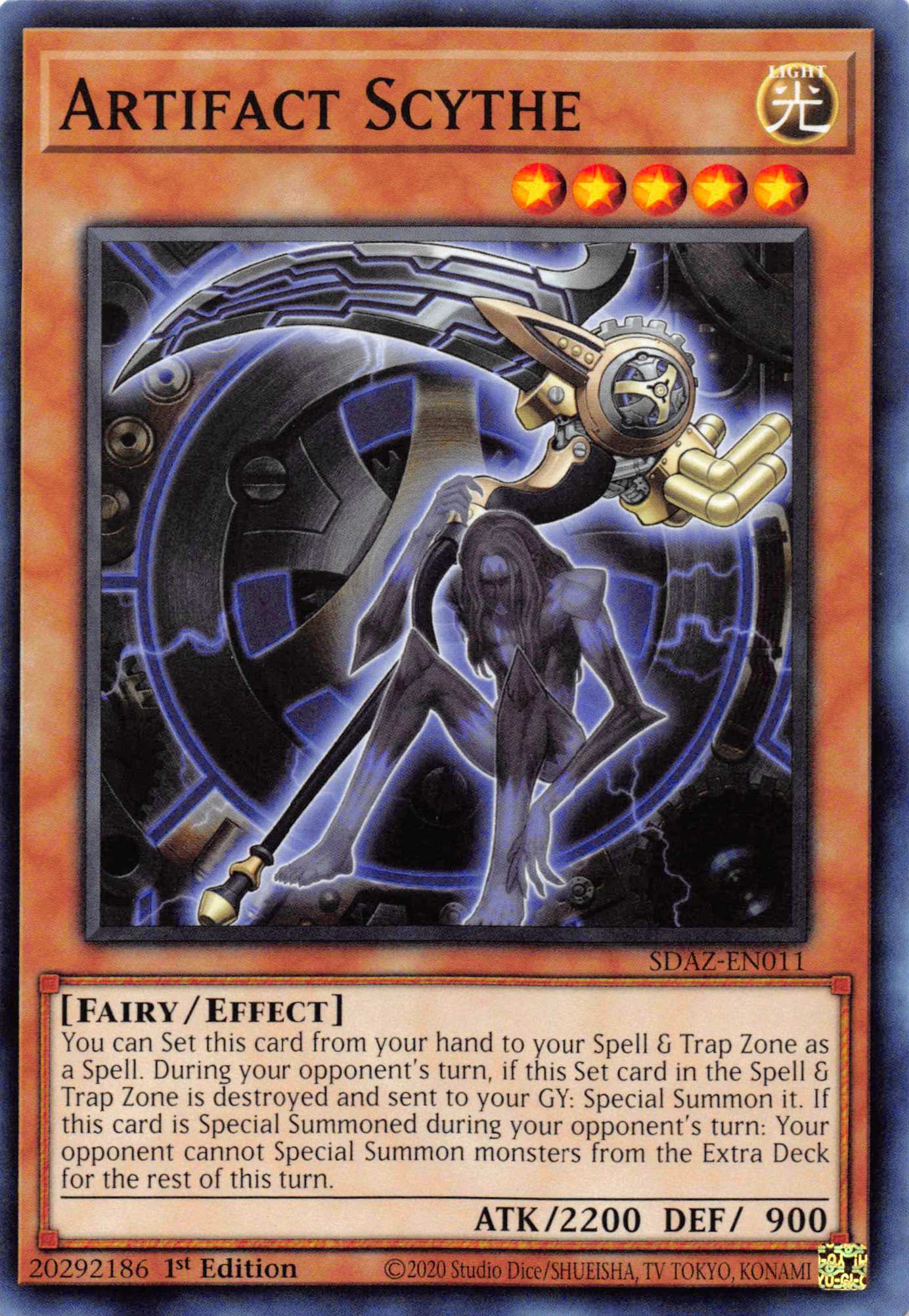 Artifact Scythe [SDAZ-EN011] Common | Good Games Adelaide SA