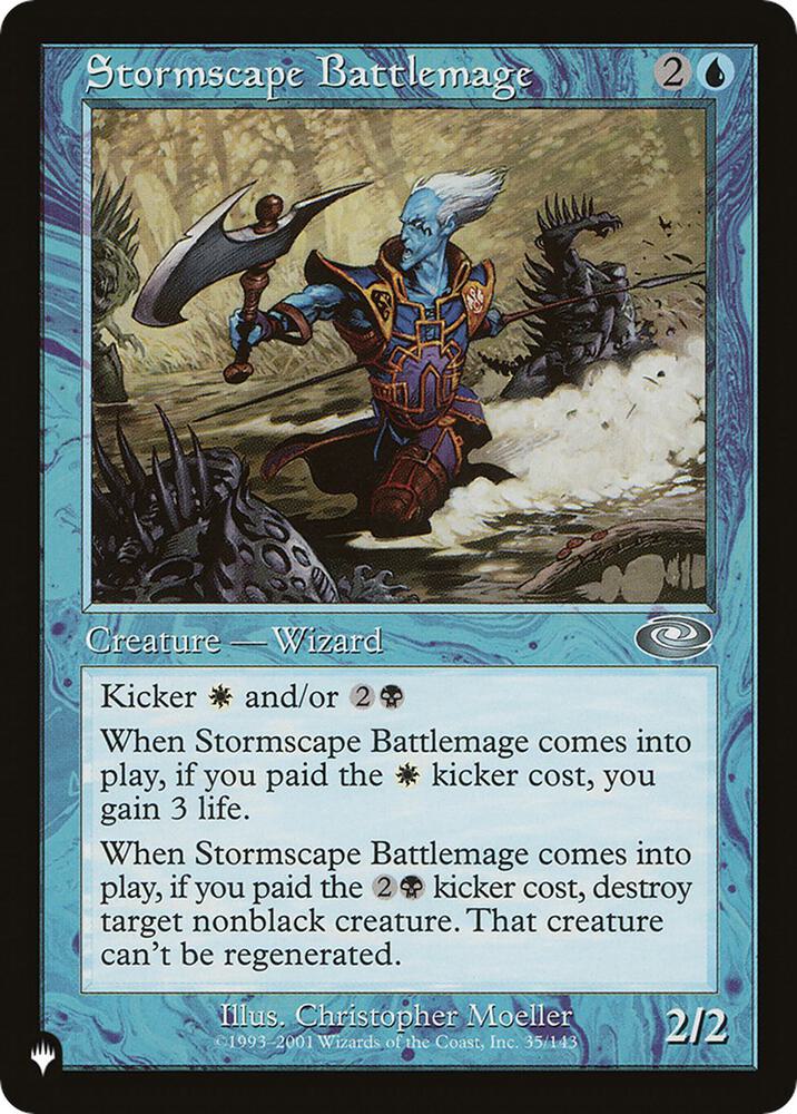 Stormscape Battlemage 35/143 (The List Reprints)  | Good Games Adelaide SA