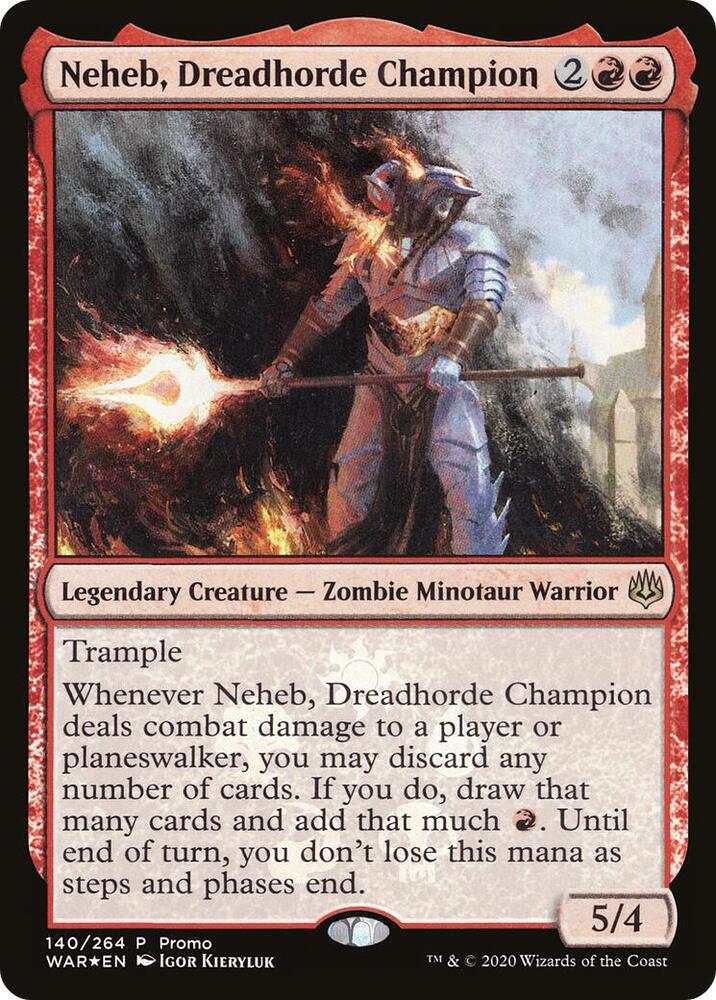 Neheb, Dreadhorde Champion 140 (Media Promos)  - Foil | Good Games Adelaide SA