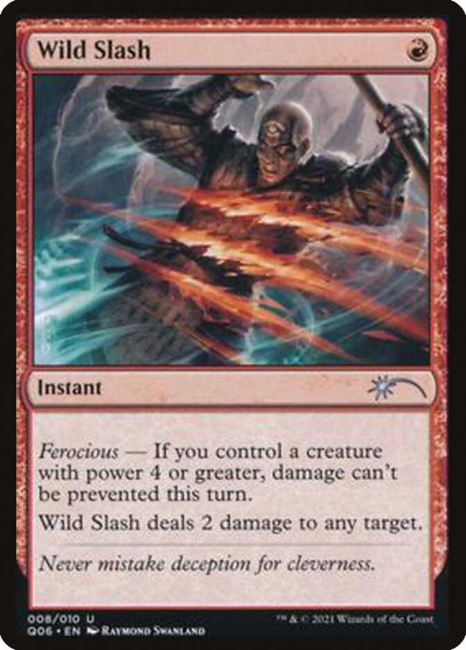 Wild Slash [Pioneer Challenger Decks 2021] | Good Games Adelaide SA