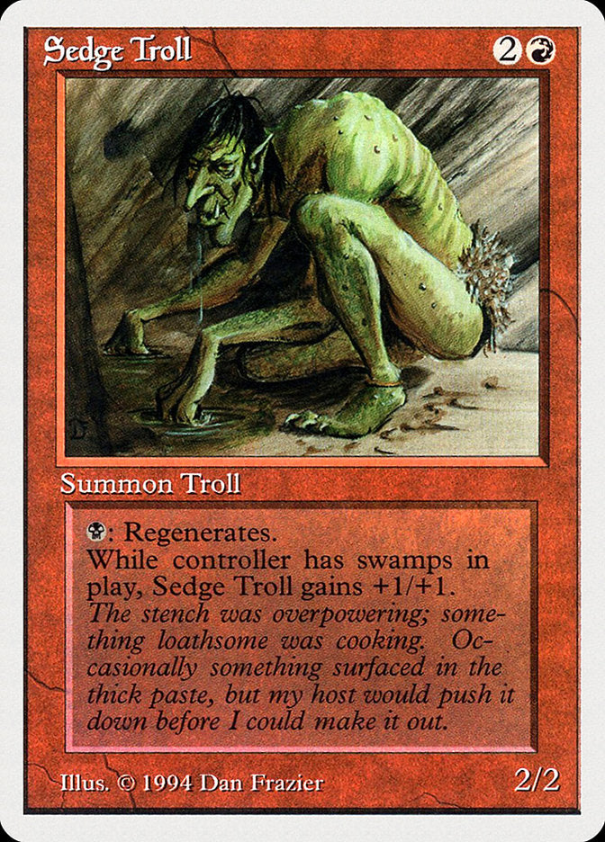 Sedge Troll [Summer Magic / Edgar] | Good Games Adelaide SA