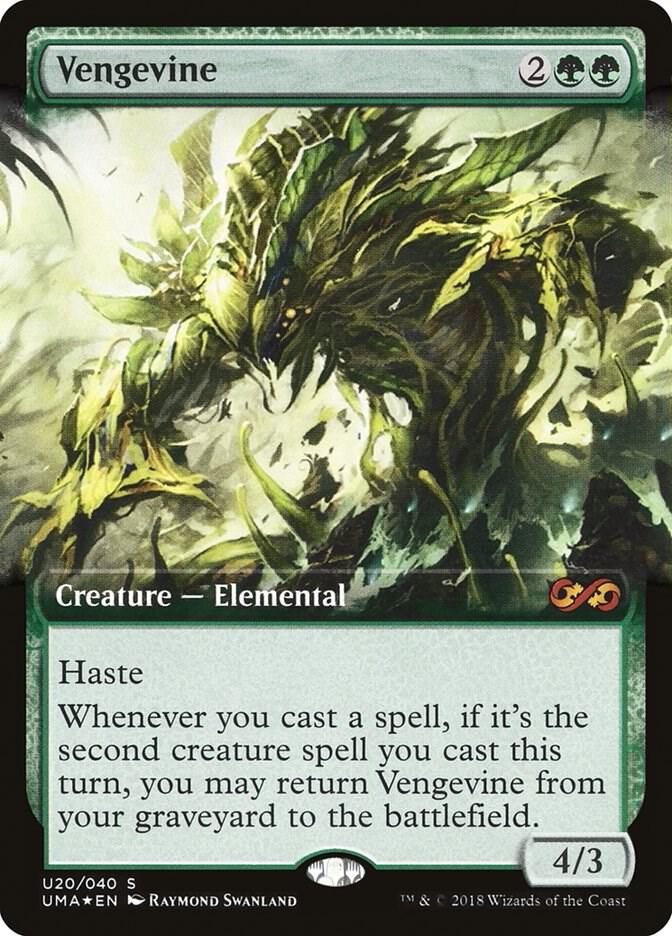 Vengevine U20 (Ultimate Masters: Box Toppers)  - Foil | Good Games Adelaide SA