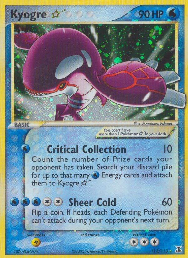 Kyogre Star 112/113 (Delta Species)  - Holofoil | Good Games Adelaide SA