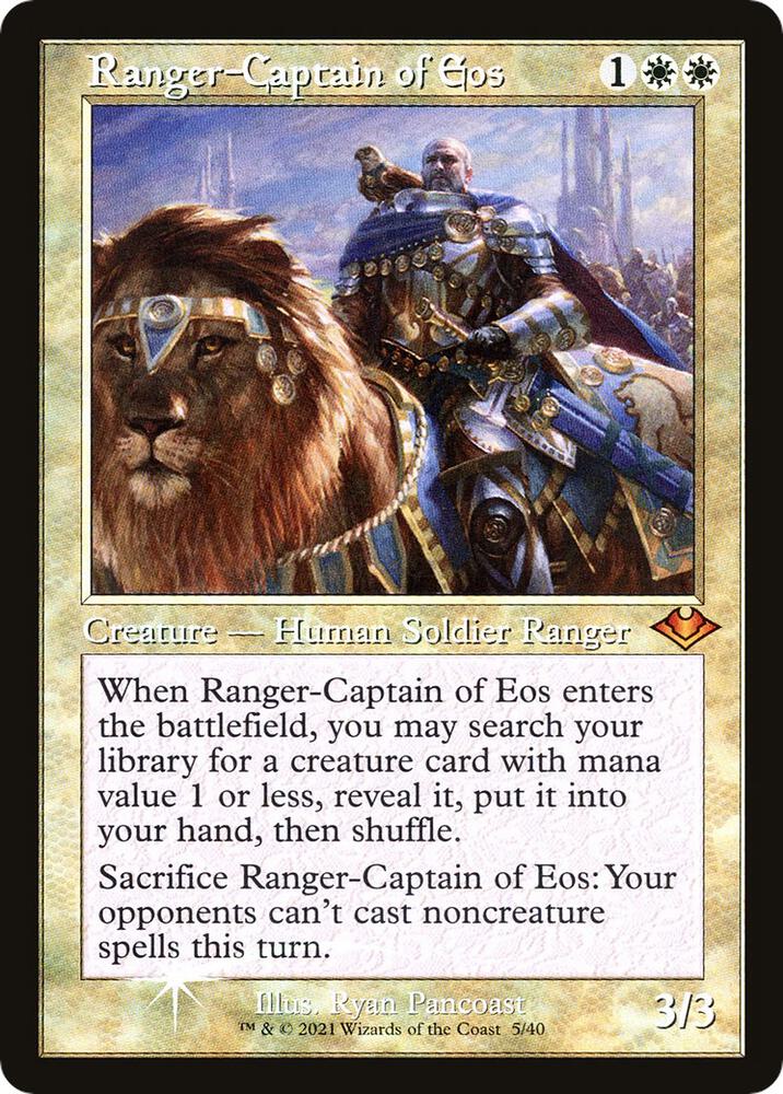 Ranger-Captain of Eos 5 (Modern Horizons)  - Retro Foil | Good Games Adelaide SA
