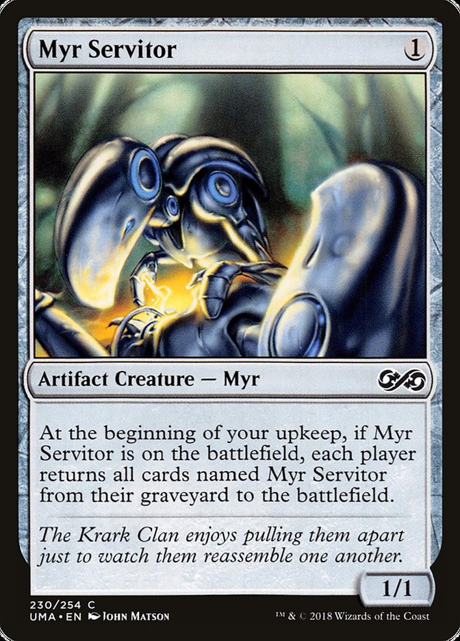 Myr Servitor [Ultimate Masters] | Good Games Adelaide SA