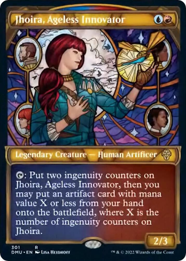Jhoira Ageless Innovator Showcase 301 (Dominaria United)  - Foil | Good Games Adelaide SA