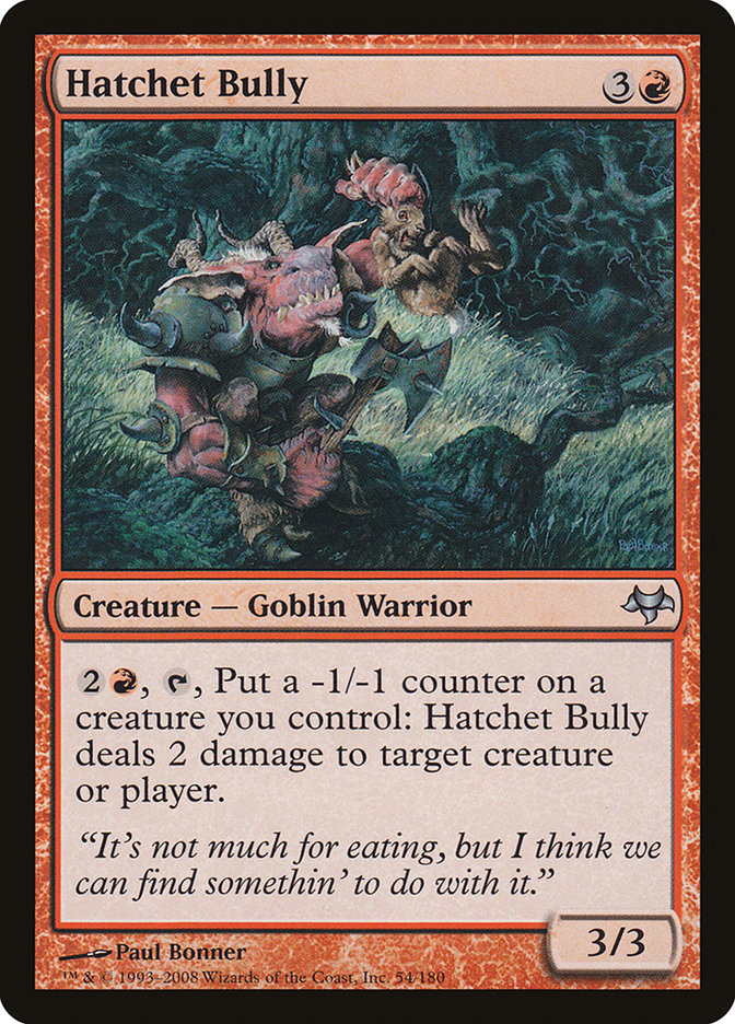 Hatchet Bully 54 (Eventide)  | Good Games Adelaide SA