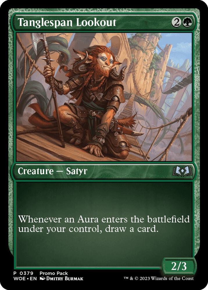 Tanglespan Lookout 379 (Promo Pack: Wilds of Eldraine)  - Foil | Good Games Adelaide SA