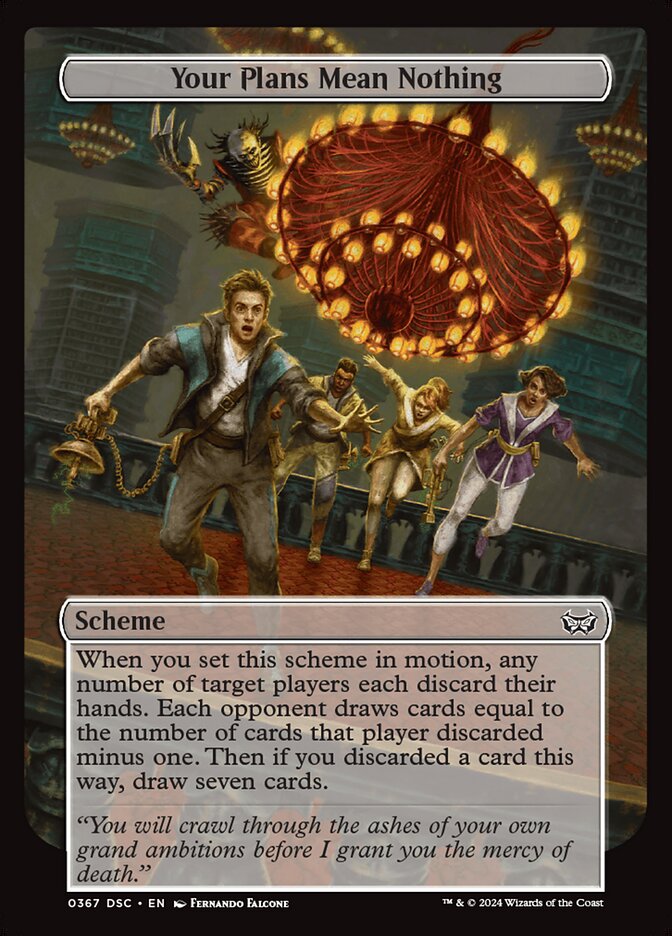 Your Plans Mean Nothing 367 (Archenemy: Duskmourn)  | Good Games Adelaide SA