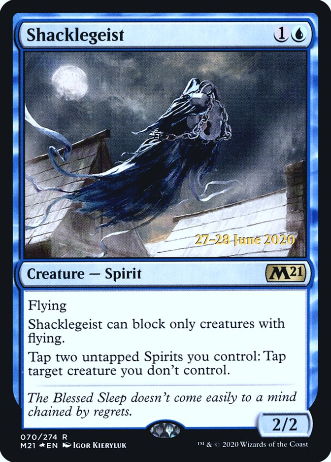 Shacklegeist  [Core Set 2021 Prerelease Promos] | Good Games Adelaide SA