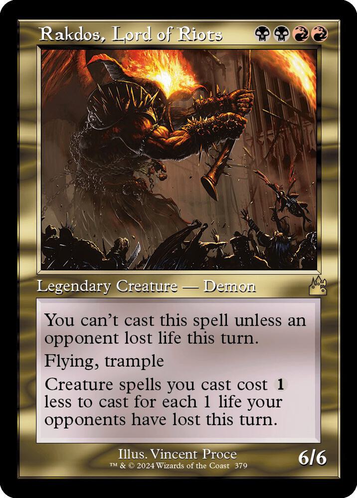 Rakdos, Lord of Riots 379 (Ravnica Remastered)  | Good Games Adelaide SA