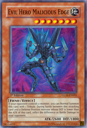 Evil Hero Malicious Edge [GLAS-EN003] Super Rare | Good Games Adelaide SA
