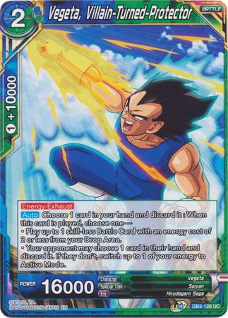 Vegeta, Villain-Turned-Protector [DB3-126] | Good Games Adelaide SA
