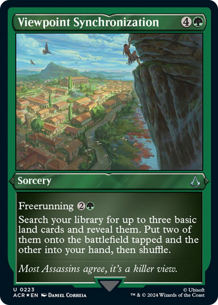 Viewpoint Synchronization (Foil Etched) [Assassin's Creed] | Good Games Adelaide SA