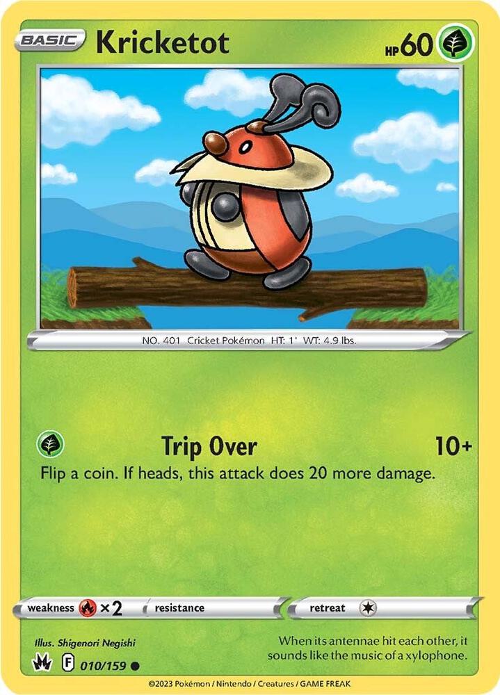 Kricketot 010/159 (Crown Zenith)  | Good Games Adelaide SA