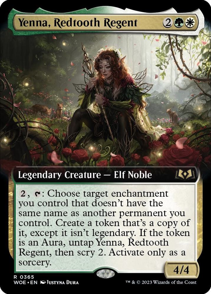 Yenna Redtooth Regent Extended Art 365 (Wilds of Eldraine)  - Extended Art | Good Games Adelaide SA