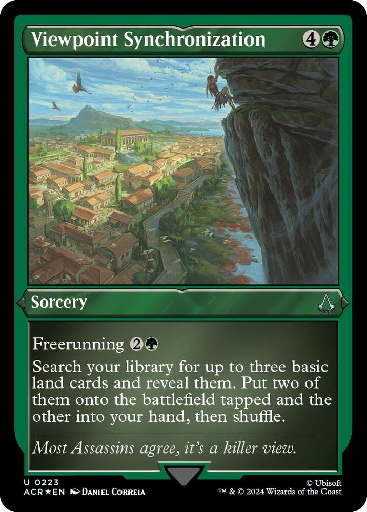 Viewpoint Synchronization 223 (Universes Beyond: Assassin's Creed)  - Foil | Good Games Adelaide SA