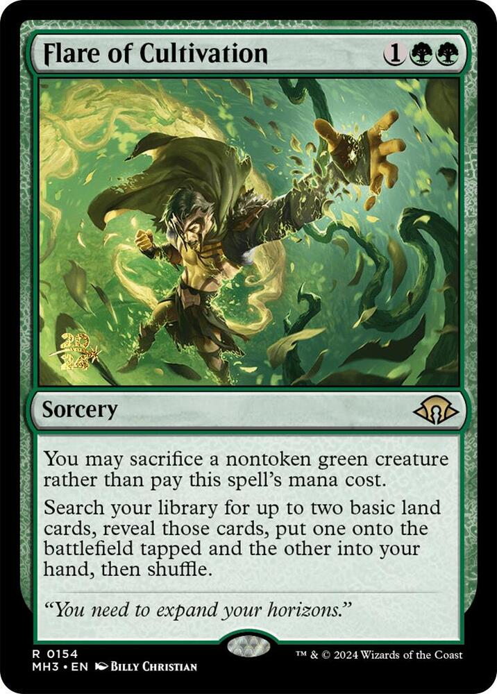 Flare of Cultivation 154 (Prerelease Cards)  - Foil | Good Games Adelaide SA