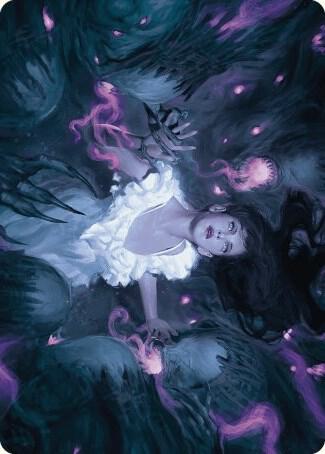 Neva Stalked by Nightmares Art Card 30 (Art Series: Wilds of Eldraine)  | Good Games Adelaide SA