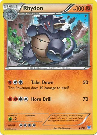 Rhydon (25/30) [XY: Trainer Kit 2 - Latios] | Good Games Adelaide SA