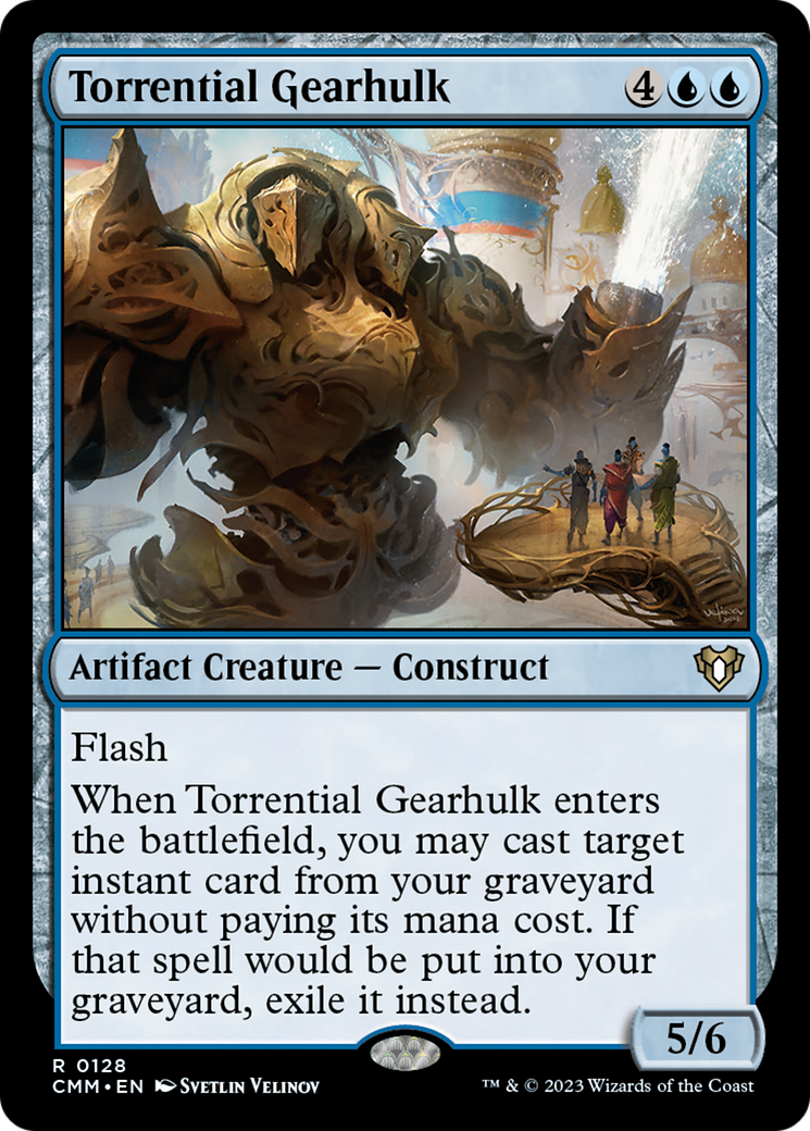 Torrential Gearhulk [Commander Masters] | Good Games Adelaide SA