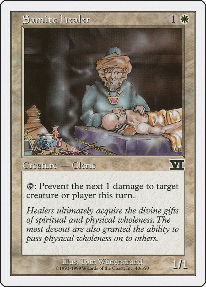 Samite Healer 40 (Classic Sixth Edition)  | Good Games Adelaide SA
