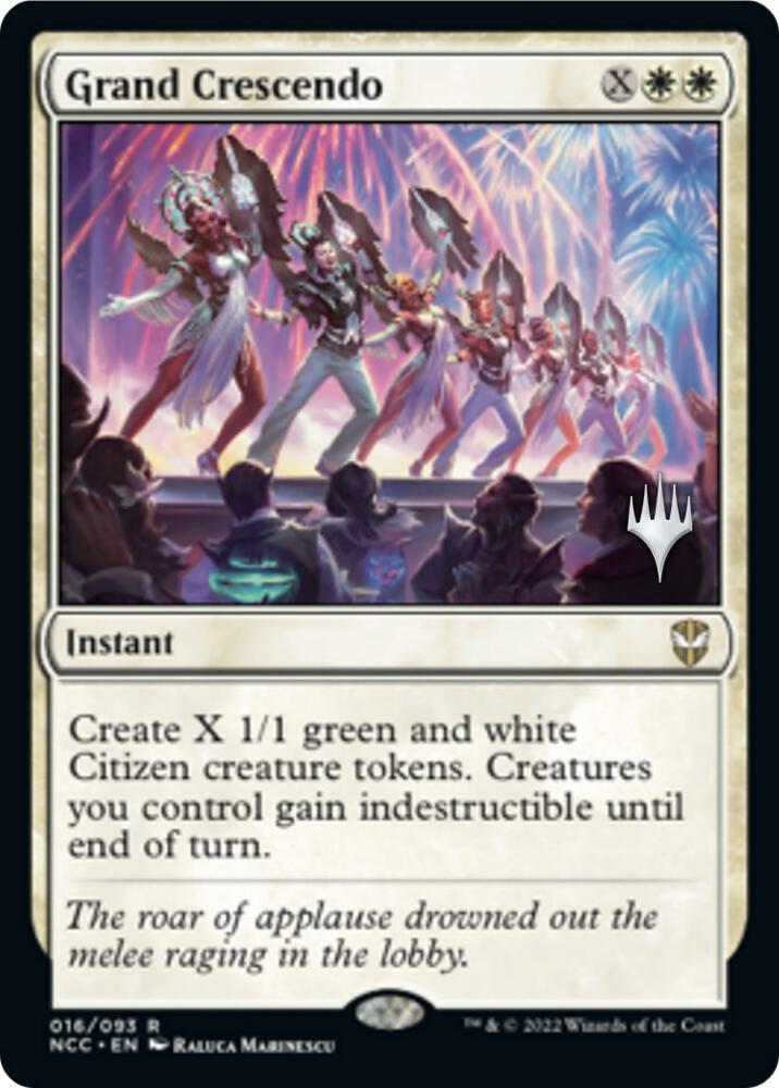 Grand Crescendo 16 (Promo Pack: Streets of New Capenna)  - Foil | Good Games Adelaide SA