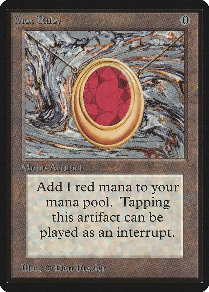 Mox Ruby  (Beta Edition)  | Good Games Adelaide SA