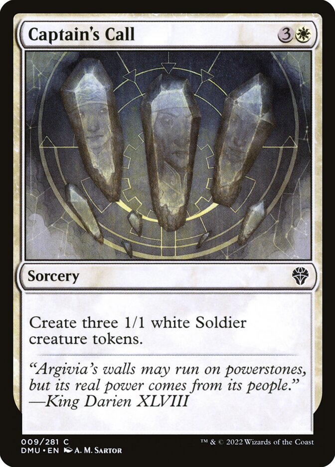 Captain's Call 9 (Dominaria United)  - Foil | Good Games Adelaide SA